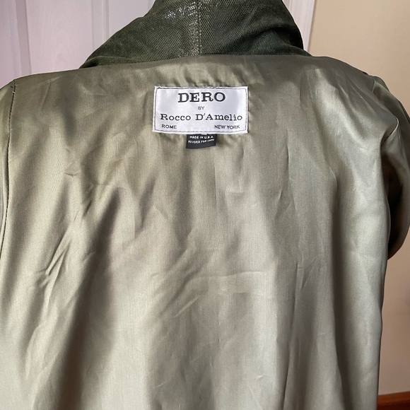 Vintage Dero by Rocco D'Amelio Genuine
Leather Full Length Coat New - Picture 8 of 8